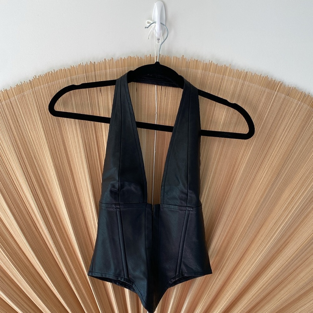 Miaou Black Mara Corset NWOT